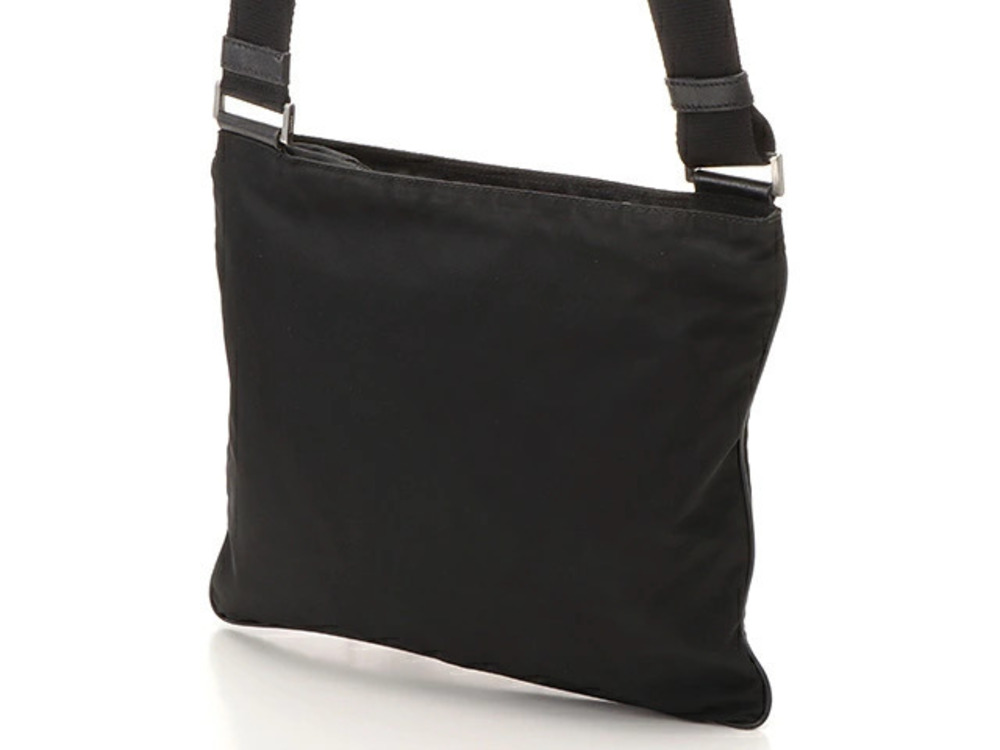 Prada Bag Black Shoulder Tessuto Black